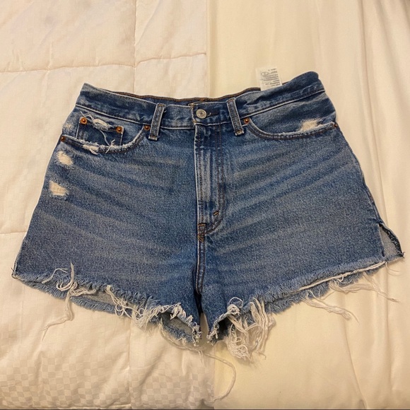 Abercrombie and Fitch High Rose Jean Shorts - Picture 1 of 6